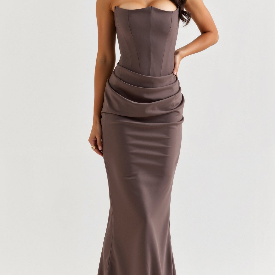 Fiorella Corset Maxi Dress