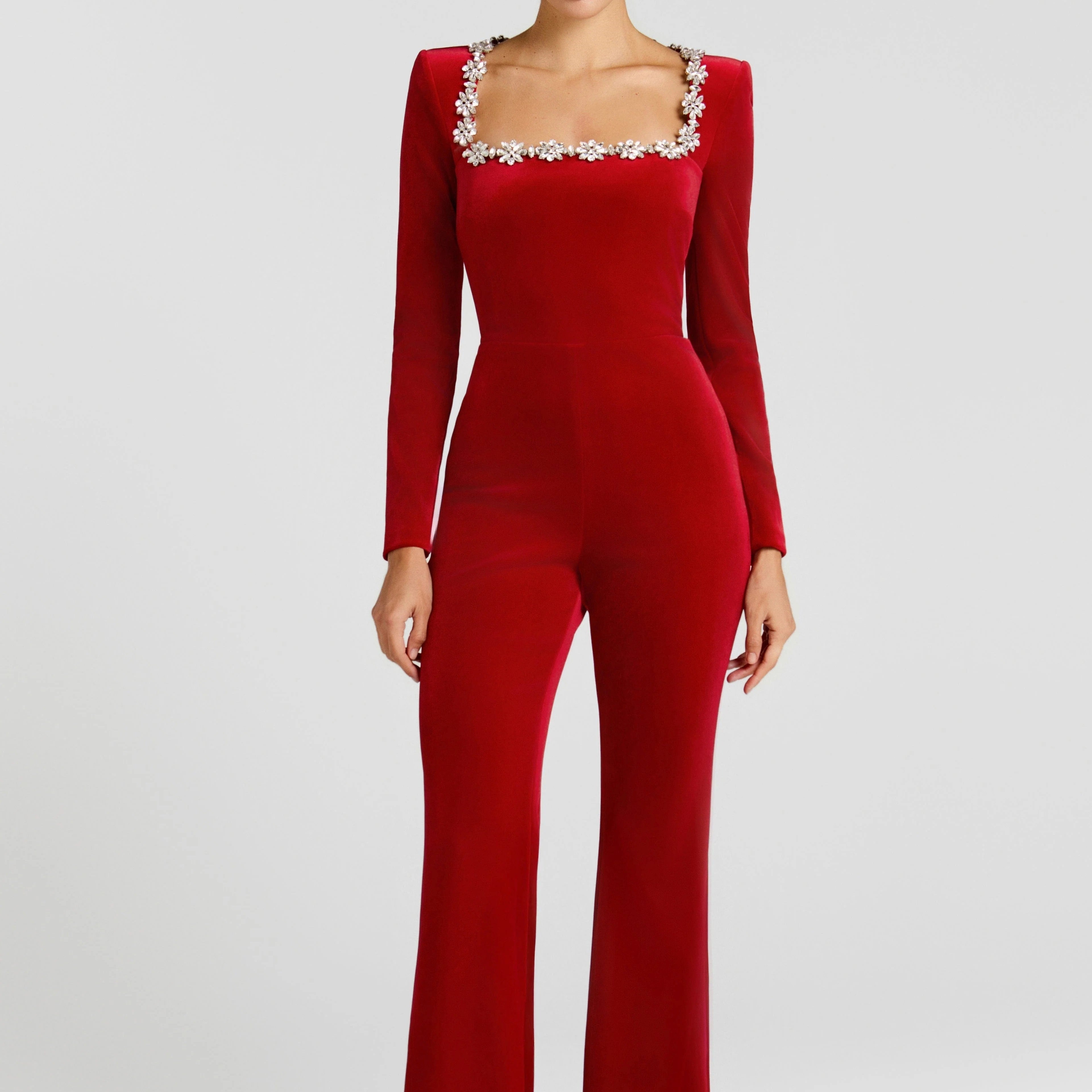 The Kristine Noir Jumpsuit