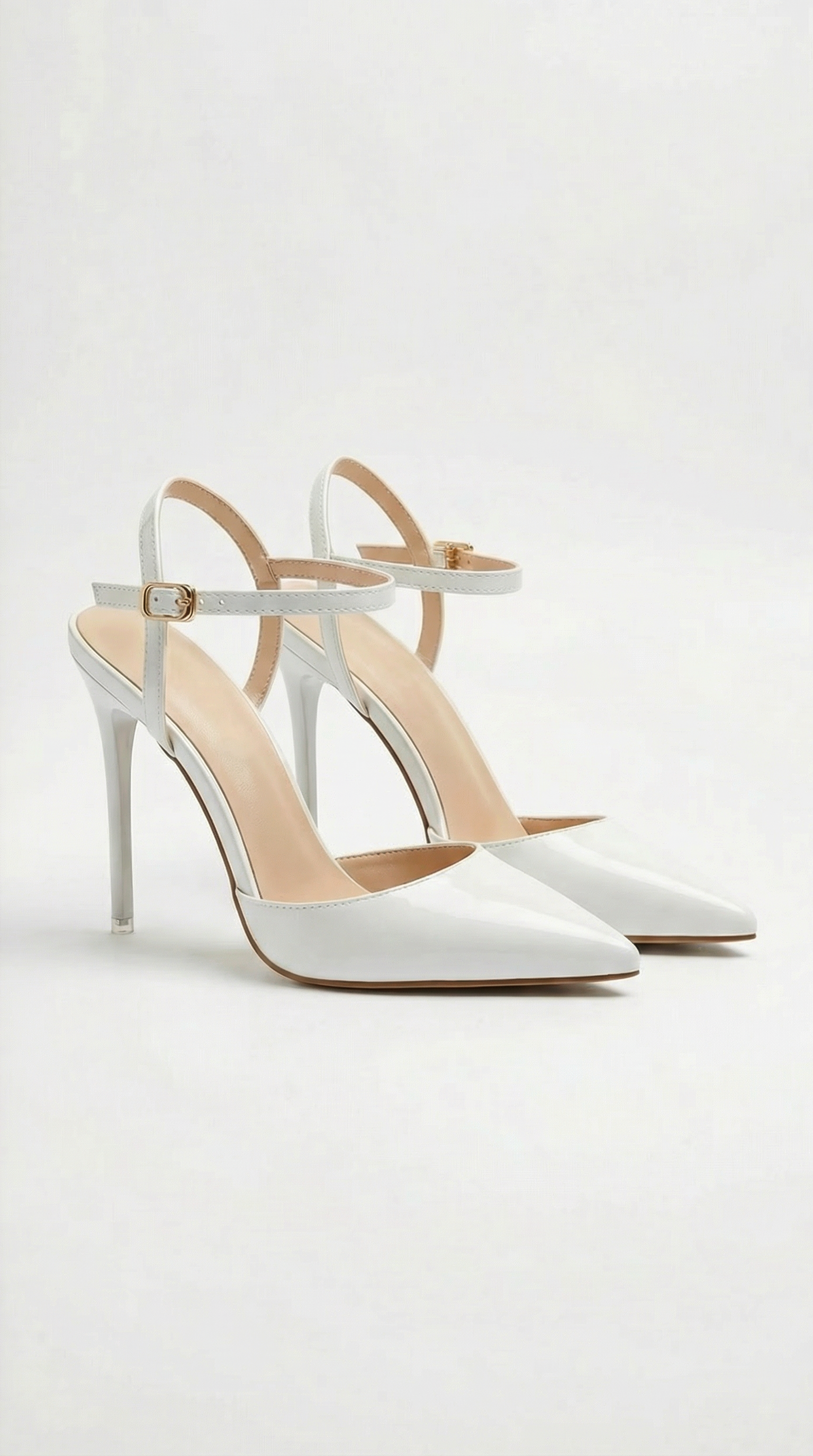 Jula | Women’s Metallic Pointed Toe Stiletto Sandals