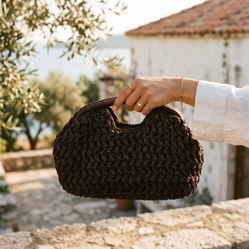 Lio | Women’s Woven Raffia Clutch Boho Beach Purse Summer Handbag