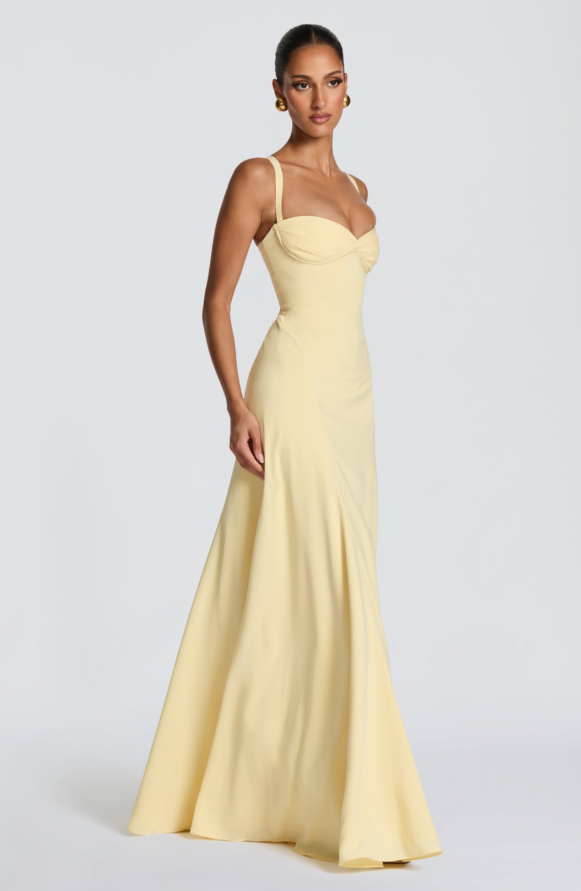 Irie Maxi Dress - Lemon Dress Babyboo Fashion Premium Exclusive Design