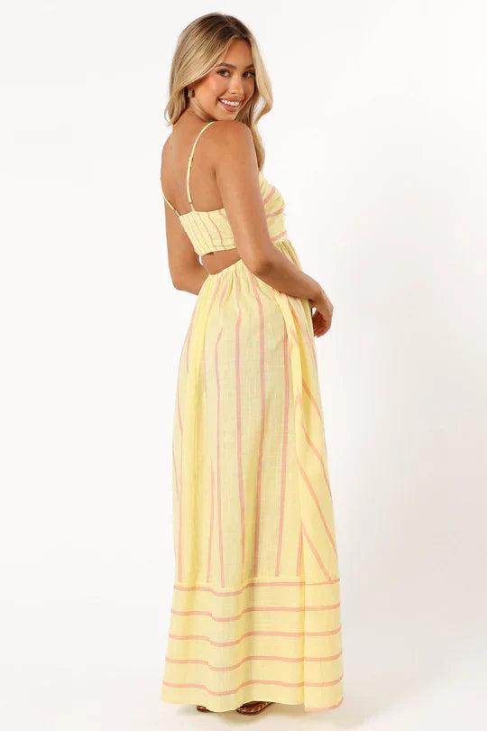 Diana Striped Maxi Dress
