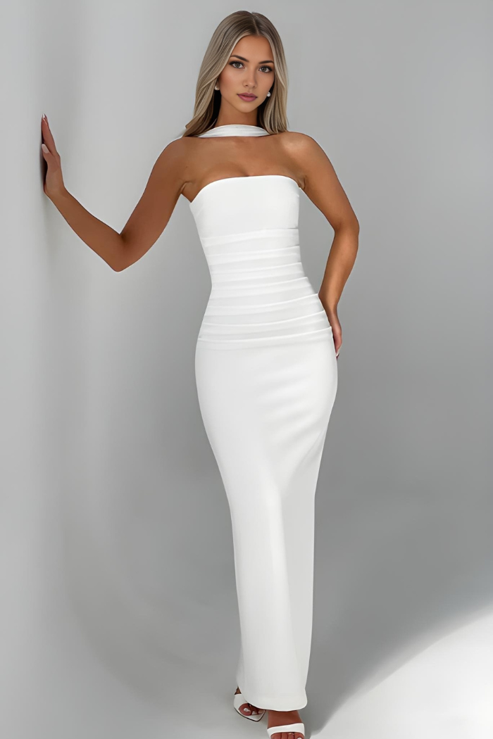 Isabella Corset Maxi Dress