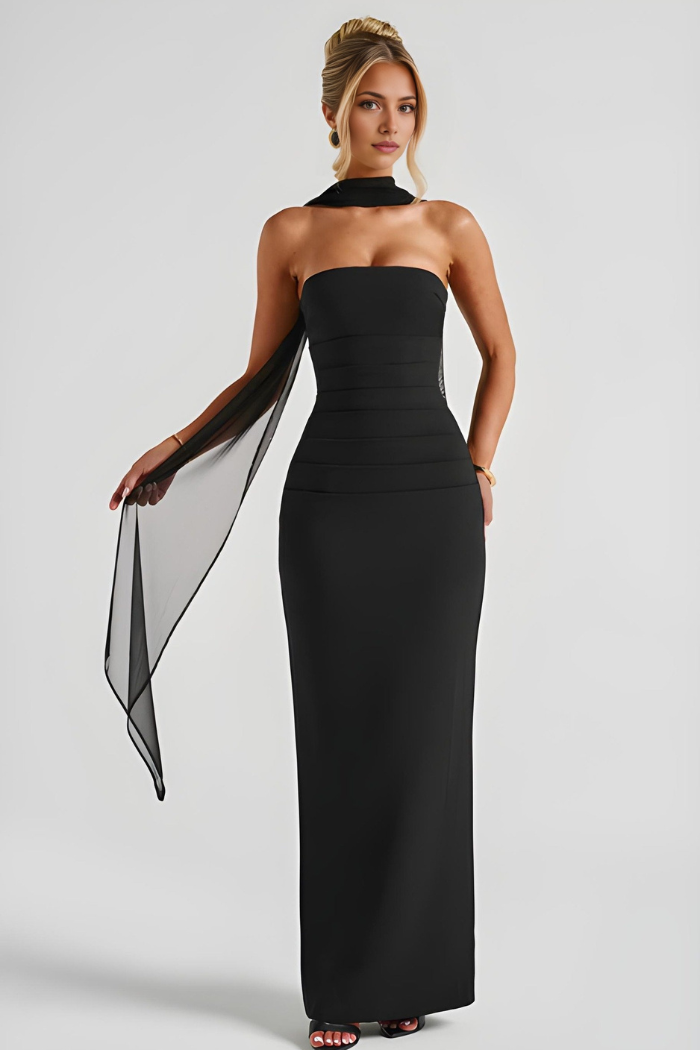 Isabella Corset Maxi Dress