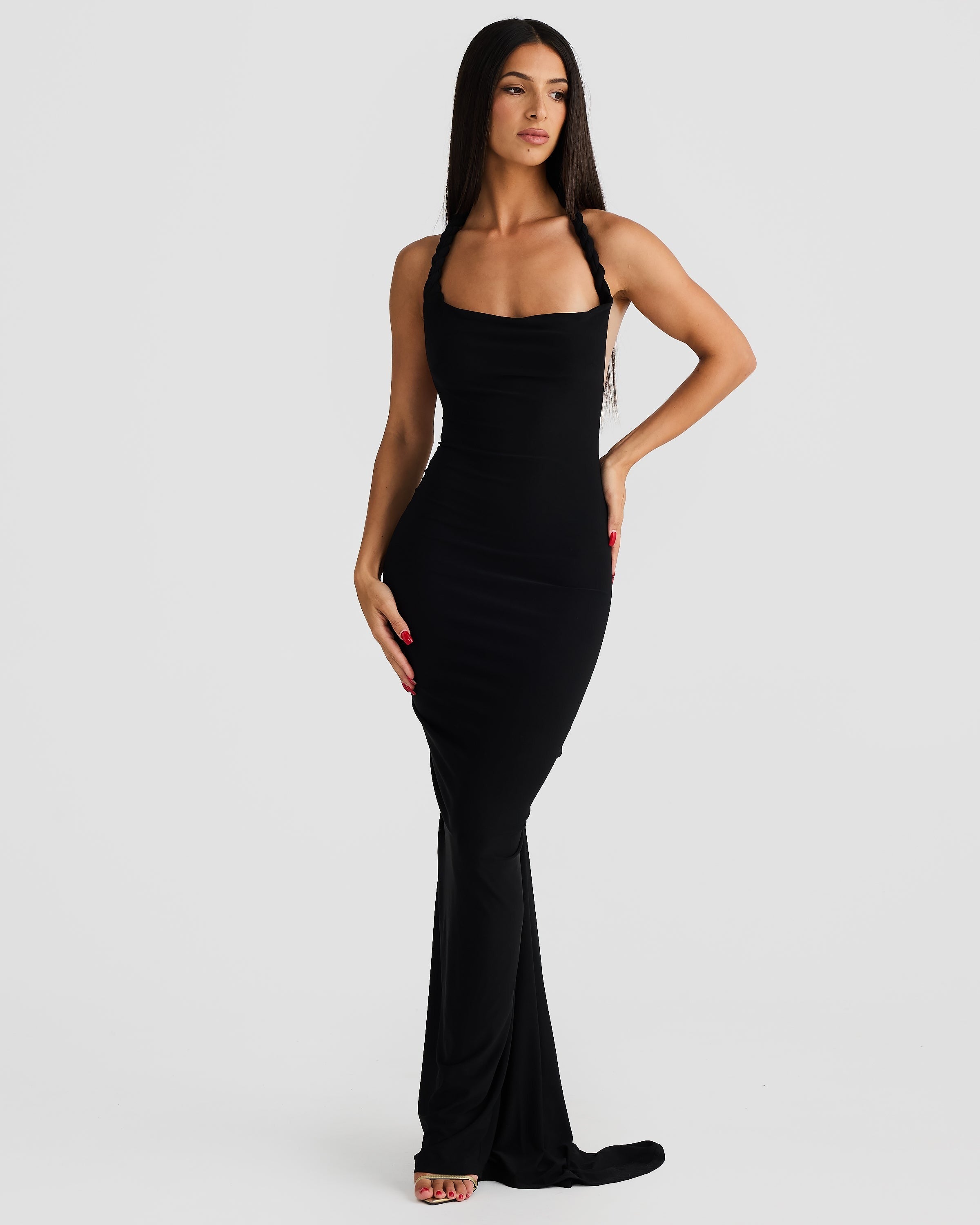Paulina Backless Maxi Dress